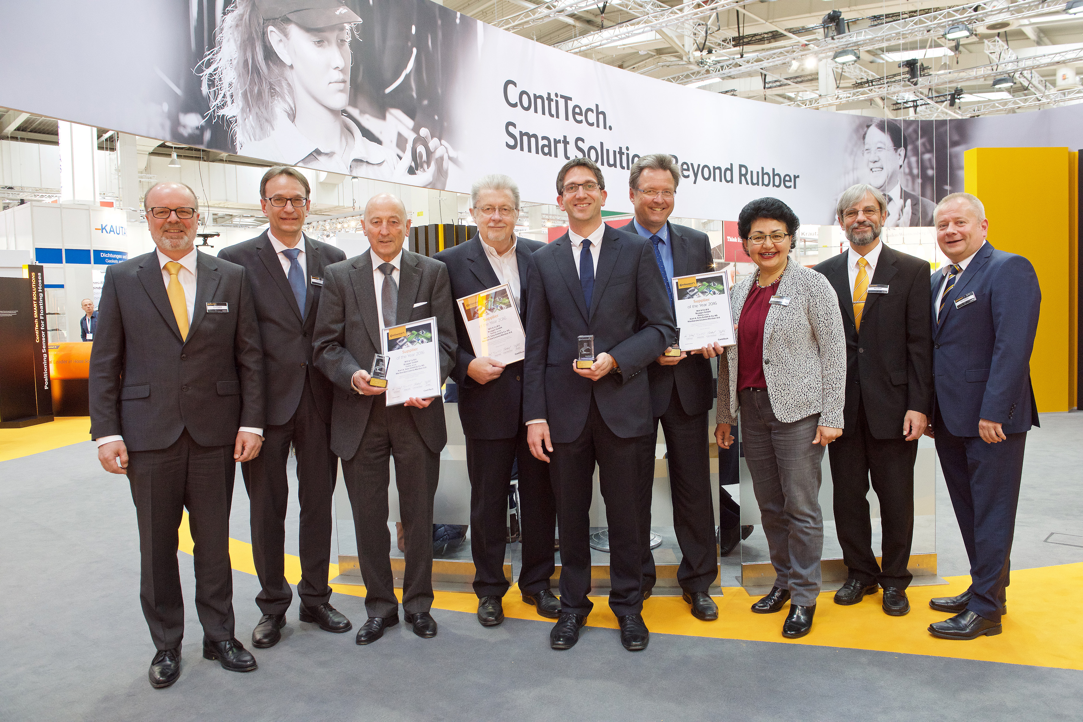 Hannover Messe: ContiTech Rewards Reliable Partners - Continental AG