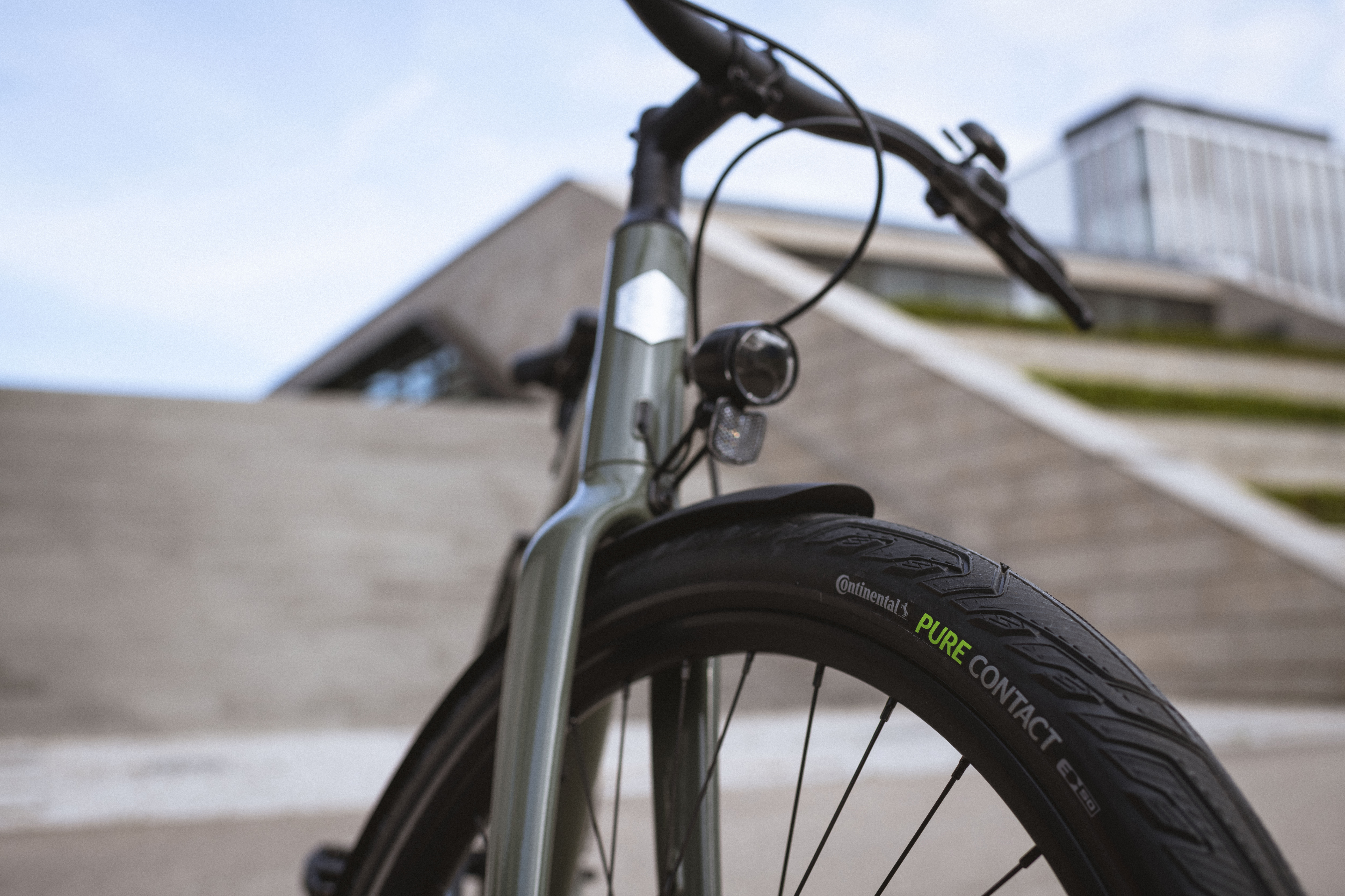 Continental Contact Urban Tire For Brompton Folding Bikes - 16" X 1.35", Black, Touring Bike Tire
