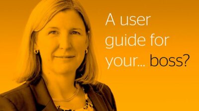 A user guide for your… boss?