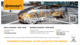 Continental prezintă în 7 și 8 octombrie tehnologiile dezvoltate la Iași în cadrul Continental Tech Fest