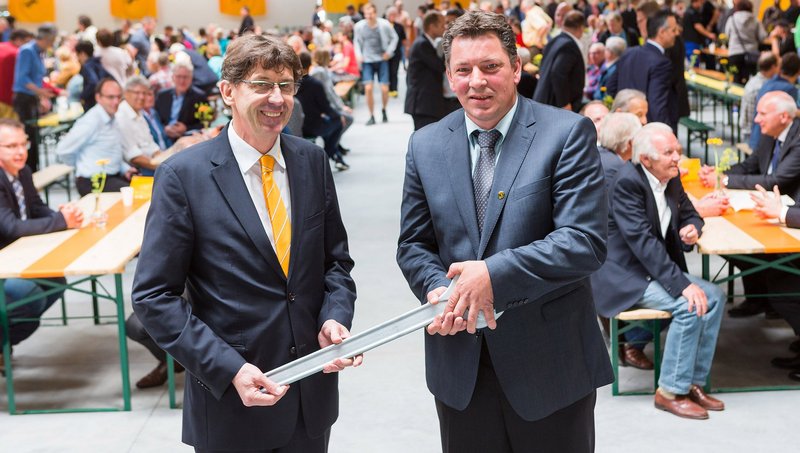 Neue Produktionshalle