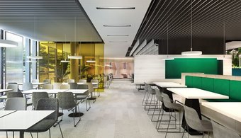 Neue Continental-Unternehmenszentrale, Kantine