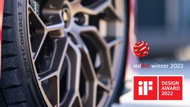 Performance und Ästhetik in einem Reifen: Continental SportContact 7 gewinnt renommierte Design-Awards