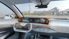 Continental macht Display hörbar: Ac2ated Sound verwandelt Fahrzeugdisplay in Lautsprecher