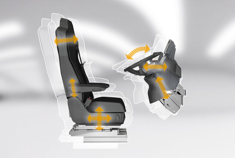 Modularer Fahrerarbeitsplatz