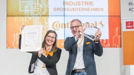 Hannover Messe ipari kiállítás: a Continental nyerte az ipari energiahatékonyság díját