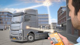 Das Smartphone wird zum Schlüssel: Continental bringt Key as a Service-Technologie ins Nutzfahrzeug
