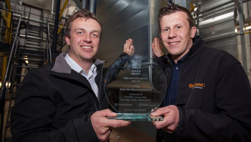 Patrick Kaufmann and Michael Börner, energy management in Waltershausen