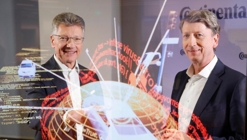 CEO Dr. Elmar Degenhart and CFO Wolfgang Schäfer