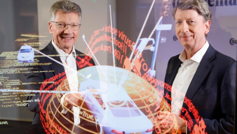 CEO Dr. Elmar Degenhart and CFO Wolfgang Schäfer