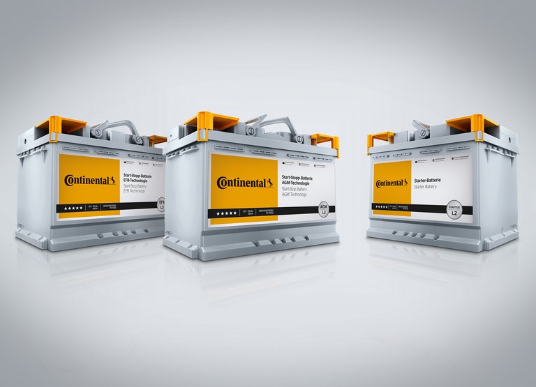 Continental Batterien