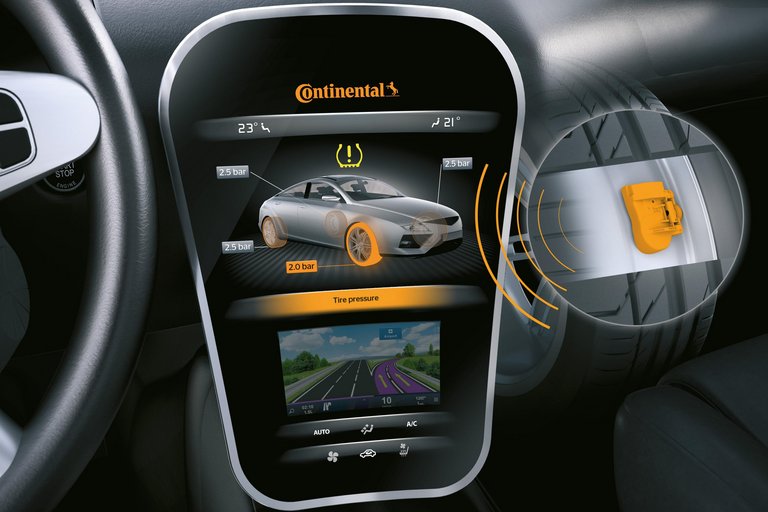 Animationsgrafik eines Auto-Cockpits