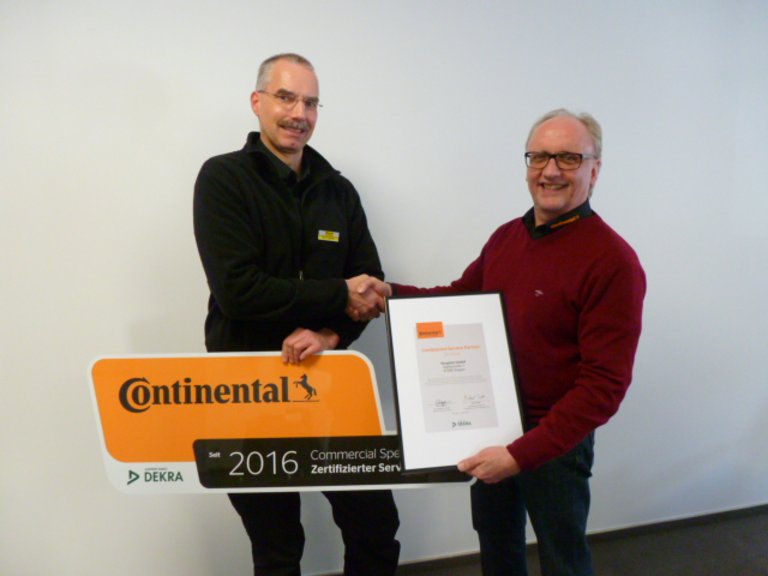 Service-Partner zertifiziert