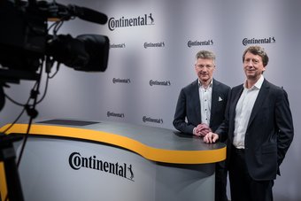 Dr. Elmar Degenhart (CEO) and Wolfgang Schaefer (CFO)