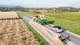Präzise Umfelderfassung: Continental entwickelt Linksabbiegeassistent für Landmaschinen