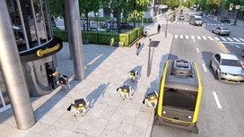 Continental’s Vision: Seamless Mobility Combines Autonomous Shuttles and Delivery Robots