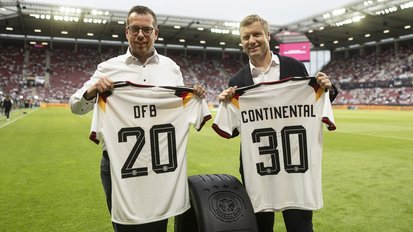 Continental setzt Partnerschaft mit der Männer-Nationalmannschaft des DFB fort