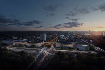 Die neue Continental-Unternehmenszentrale in Hannover