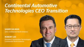 Robert H. Lee Appointed New CEO and President of Automotive Technologies Continental North America Following Samir Salman Retirement