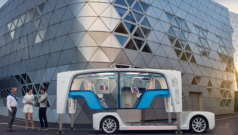 The innovative vehicle concept of the Rinspeed SNAP