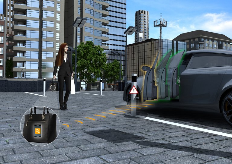 Smarte, autonome Tür 