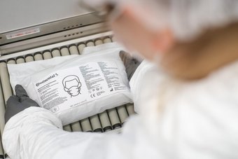 Maskenproduktion bei Continental