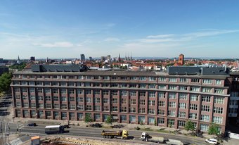The old Continental headquarters in Hanover, Vahrenwalder Strasse
