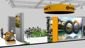 Continental beeindruckt auf Fachmesse The Tire Cologne mit aufwendigem Messestand