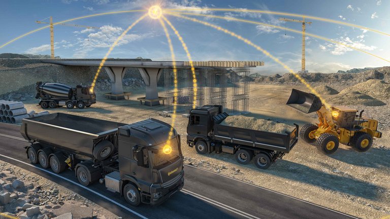 Construction Digital Truck