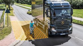 Sicherheit als Nachrüstlösung: Continental bringt Abbiegeassistenten für Nutzfahrzeuge auf den Markt