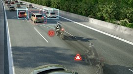 Neuer Radarsensor von Continental ermöglicht leistungsfähigen Motorrad-Notbremsassistenten
