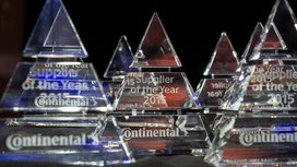 Continental Honors Top Suppliers – and Particularly Their Contributions to Quality Assurance