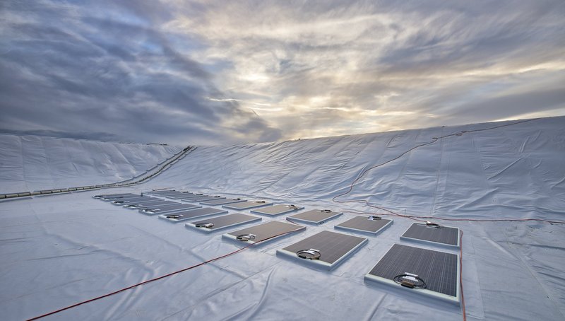 Continental Solar Floating Cover Photovoltaic