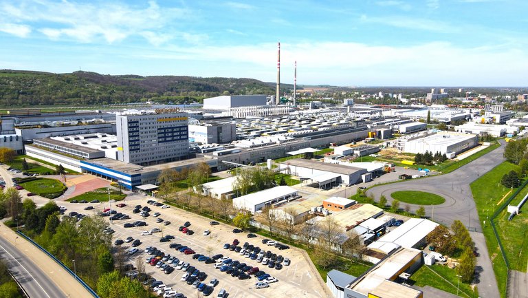 Otrokovická pneumatikárna Continental Barum s.r.o. v roce 2024.