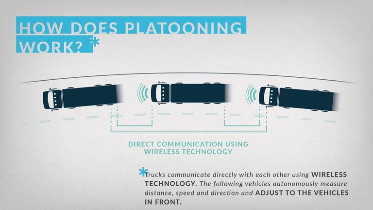 How does platooning work