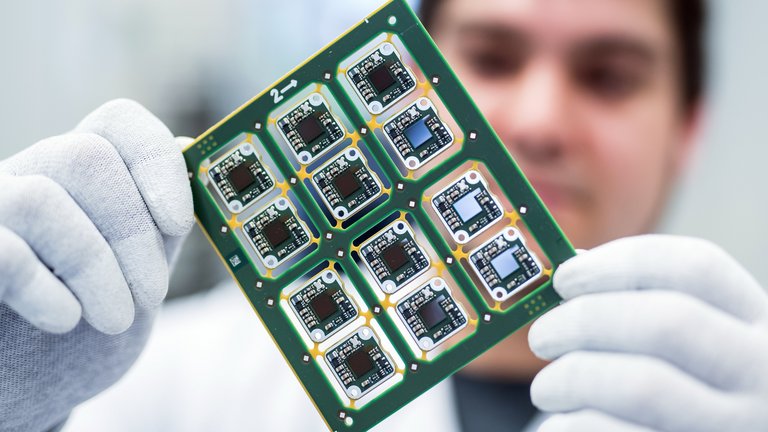 Printed circuit boards for Surround View cameras at Continental plant