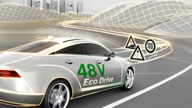 Efficiency and Driving Fun of 48 Volt Hybridization Further Enhanced by eHorizon