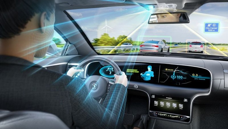 Vnitřní kamera pro autonomní jízdu