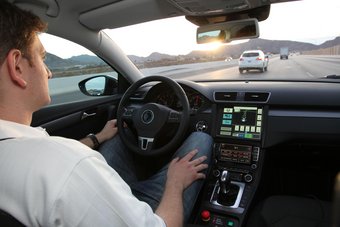 Highly automated driving test on public road