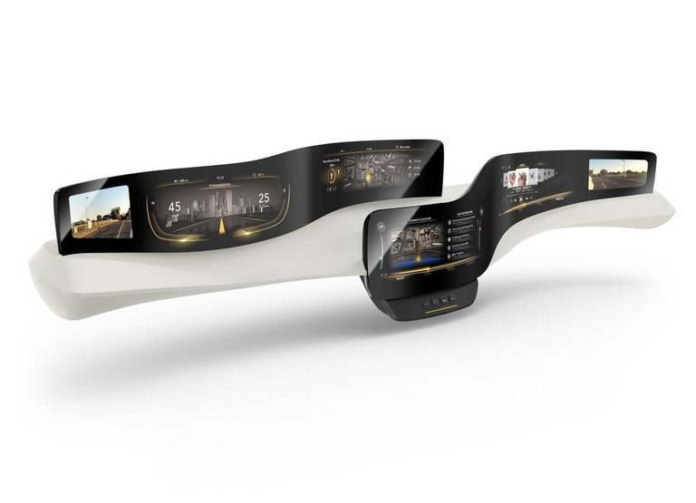 Přístrojový panel budoucnosti