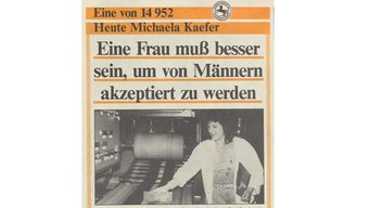 Das Bild zeigt einen Bericht aus der Belegschaftszeitung conti intern vom Dezember 1988. 