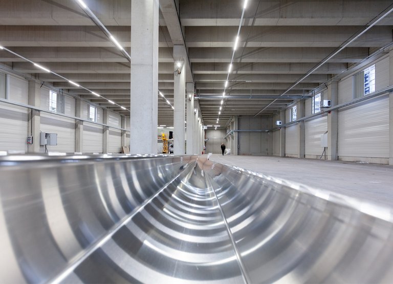 Neue Lagerhalle von Continental in Waltershausen