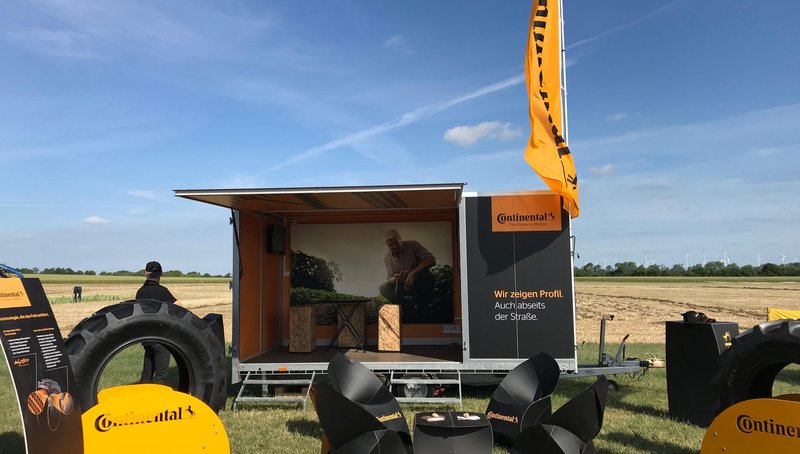 Continental auf den Feldtagen