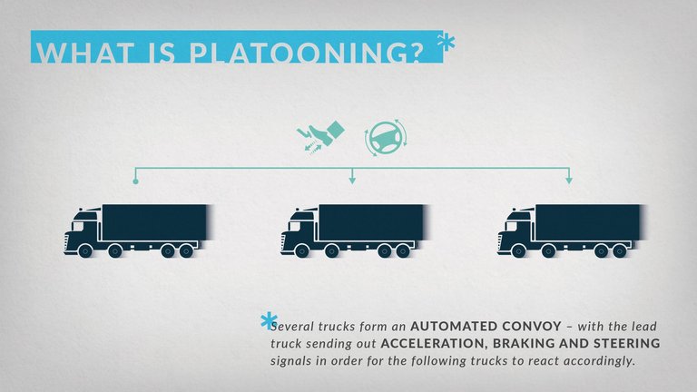 What is platooning