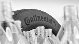 Recycelte Plastikflaschen erhöhen Anteil nachhaltigerer Materialien in Reifen von Continental