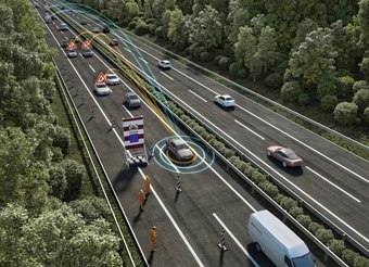 5G Hybrid-V2X-Lösung