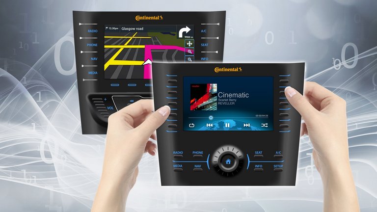 Curved Center- stack System