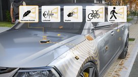 Feinfühliger Sensor: Neuer multifunktionaler Kontaktsensor macht automatisiertes Parken noch sicherer