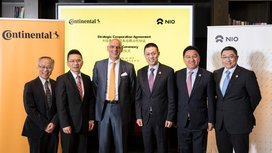Continental and NIO Sign Strategic Cooperation Agreement in the Field of Electric Vehicles
