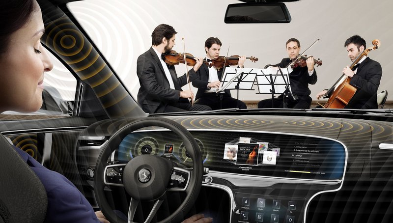 Innovative car audio technology